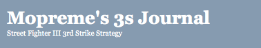Mopreme's 3s Strategy Journal Logo