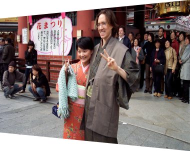 Mark and Akiko - Kimono 
Asakusa